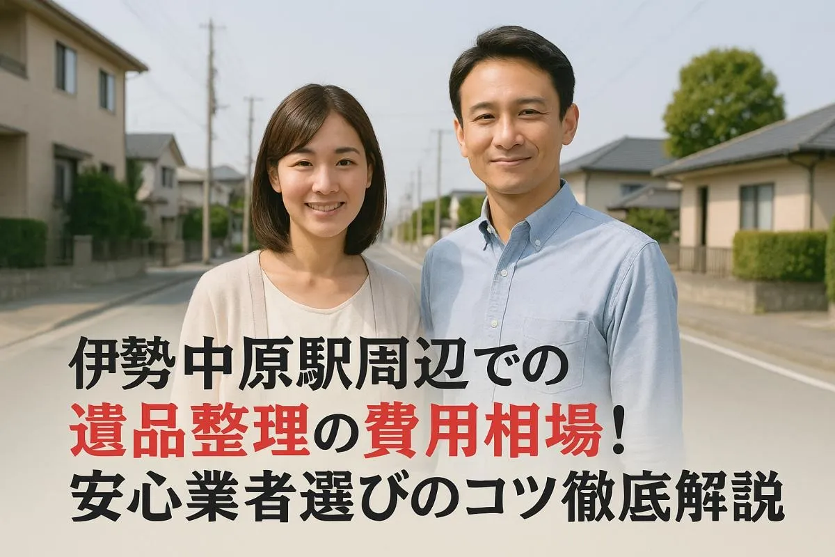 伊勢中原駅で遺品整理の費用相場と安心業者選びのコツ徹底解説